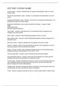 ATO TEST 3 STUDY GUIDE