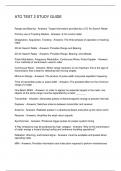 ATO TEST 2 STUDY GUIDE