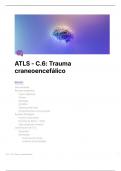 Resumen y respuestas&colon; ATLS - Cap&iacute;tulo 6&colon; Trauma craneoencef&aacute;lico