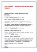KDChi Exam 1 Questions and Answers A&plus; Graded&period;