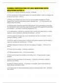 FLORIDA CERTIFICATION CPI 2025 QUESTIONS WITH SOLUTIONS RATED A&plus;