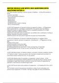 MOTOR VEHICLE LAW GPSTC 2025 QUESTIONS WITH SOLUTIONS RATED A&plus;