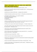 PUBLIX MANAGERS PRACTICE EXAM 2025 QUESTIONS WITH SOLUTIONS RATED A
