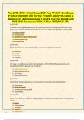 Nur 2502 MDC 3 Final Exam 2025 Prep With 75 Real Exam  Practice Questions and Correct Verified Answers Graded A  Rasmussen&sol; Multidimensional Care III Nur2502 Final Exam  2025-2026 Rasmussen&sol; MDC 3 Final 2025&vert; NUR 2502