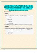 WGU C207 ACTUAL EXAMS TEST BANK BEST FOR OA 2025 2026 PREPARATION&sol; C207 DATA DRIVEN DECISION MAKING  OBJECTIVE ASSESSMENT PREP TEST BANK 2025&sol; WGU C207  QUIZZES&comma; SELF-ASSESSMENTS&comma; PRE-ASSESSMENTS AND  FINAL SELF-ASSESSMENTS AND  MORE&excl; 