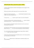 AFAA Practice Test &vert;&vert; error-free answers 100&percnt;&period;