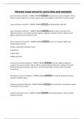 PRN1409 EXAM UPDATED QUESTIONS AND ANSWERS