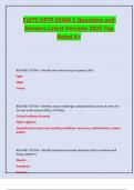 FLETC UPTP EXAM 1 Questions and Answers Latest Versions 2025 Top Rated A&plus;&period;