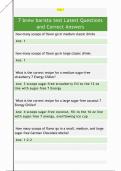 7 brew barista test Latest Questions  and Correct Answers