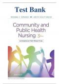  Community & Public Health Nursing &lpar;3rd Edition&comma; DeMarco & Walsh&rpar; &ndash; Complete Test Bank with Chapter-Based Questions and Answers