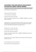 OB Maternity HESI Exam &ndash; 100&plus; Questions & Rationales &lpar;2025 Update&rpar; &ndash; Nursing Test Prep