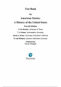American Stories&colon; A History of the United States &ndash; Combined Volume&comma; 4th Edition &lpar;H&period; W&period; Brands et al&period;&comma; Pearson&comma; 2018&rpar; &ndash; Complete Test Bank with Answers