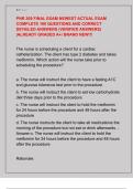 PNR 309 FINAL EXAM NEWEST ACTUAL EXAM  COMPLETE 160 QUESTIONS AND CORRECT  DETAILED ANSWERS &lpar;VERIFIED ANSWERS&rpar;  &vert;ALREADY GRADED A&plus;&sol; BRAND NEW&excl;&excl;&excl; 