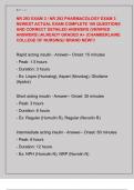 NR 293 EXAM 3 &sol; NR 293 PHARMACOLOGY EXAM 3  NEWEST ACTUAL EXAM COMPLETE 100 QUESTIONS  AND CORRECT DETAILED ANSWERS &lpar;VERIFIED  ANSWERS&rpar; &vert;ALREADY GRADED A&plus; &lpar;CHAMBERLAINE  COLLEGE OF NURSING&rpar;&sol; BRAND NEW&excl;&excl;&excl;