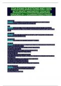 CQA Exam Prep&colon; Certified Quality Auditor Study Guide with 100&percnt; Accurate Answers &lpar;2024&sol;25&rpar;