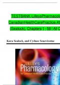 TEST BANK For Lilley's Pharmacology for Canadian Health Care Practice 4th Edition UPDATED by Kara Sealock&comma; Cydnee Seneviratne &comma;Verified Chapters 1 - 58&comma; Complete Newest Version