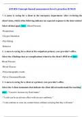 ATI RN Concept-Based Assessment Level 1 &ndash; Practice B NGN with Verified Clinical Questions and Answers&lpar;2025&sol;2026&rpar;