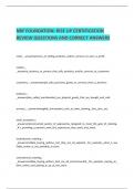 NRF Foundation&colon; Rise Up Certification Review
