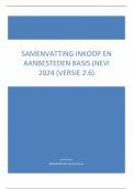 Nevi Inkoop en Aanbesteden Basis 2024 versie 2&period;6