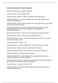 NU150 EXAM 2 STUDY GUIDE