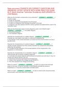 Nate core exam CONSISTS 323 CORRECT QUESTIONS AND  ANSWERS&sol; LATEST UPDATE WITH SOME PRACTICE EXAM  IN IT &lpar;North American Technician Excellence&rpar; 2025 GRADED A&plus;  &lbrace;TESTBANK&rcub;