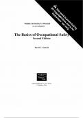 Test Bank - for Basics of Occupational Safety&comma; The 2nd Edition by David Goetsch&comma; All Chapters &vert; Complete Guide A&plus;&vert;100&percnt; Pass