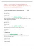 NATE Exam AC & HP CONSISTS 252 CORRECT QUESTIONS AND  ANSWERS&sol; LATEST UPDATE WITH SOME PRACTICE EXAM IN IT &lpar;North  American Technician Excellence&rpar; 2024 GRADED A&plus;