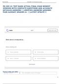 PSU EGEE 101 TEST BANK ACTUAL FINAL EXAM NEWEST  VERSION WITH COMPLETE QUESTIONS AND ACCURATE  DETAILED ANSWERS VERIFIED ANSWERS ASSURED  PASS ALREADY GRADED A&plus; LATEST UPDATE &excl;&excl; 
