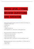 Smog level 2 final review