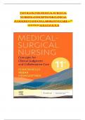 TEST BANK For Medical-Surgical Nursing&colon; Concepts for Clinical Judgment and Collaborative Care  11th Edition by Donna D&period; Ignatavicius 