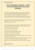 VATI Comprehensive Predictor &ndash; NCLEX Practice Questions with Answers and Rationales