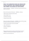 RNSG 1430 ELIMINATION EXAM 2025 BRAND NEW ACTUAL EXAM WITH 100&percnt; VERIFIED QUESTIONS AND CORRECT SOLUTIONS&vert; ACE YOUR GRADES&period;