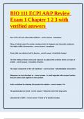 ECPI BOI 111 NEWEST EXAMS BUNDLE &vert; A&plus; GRADED EXAMS 