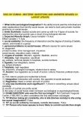SOCI 201 DUMAS - MIDTERM I QUESTIONS AND ANSWERS GRADED A&plus; LATEST UPDATE&period;