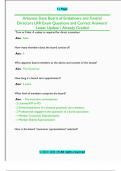 Arkansas State Board of Embalmers and Funeral Directors &ndash; Law&comma; Rules&comma; and Regulations &lpar;LRR&rpar; Exam Questions and Correct Answers