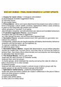SOCI 201 DUMAS &ndash; FINAL EXAM GRADED A&plus; LATEST UPDATE&period;