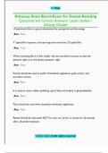 Arkansas State Board of Dental Assisting &ndash; Exam Preparation Guide &lpar;2025&ndash;2026&rpar; &ndash; Questions and Correct Answers