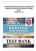 Test Bank For Evidence-Based Practice for Nurses&colon; Appraisal and Application of Research 5th Edition by Schmidt&comma; Brown Chapters 1 - 19