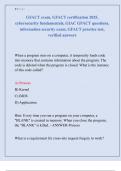 GFACT exam&comma; GFACT certification 2025&comma; cybersecurity fundamentals&comma; GIAC GFACT questions&comma; information security exam&comma; GFACT practice test&comma; verified answers