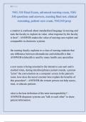NSG300 Exam 4 2025&comma; NSG 300 nursing exam&comma;  nursing questions and answers&comma; clinical nursing exam&comma;  intermediate nursing concepts&comma; NSG300 test prep