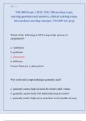 NSG300 Exam 3 2025&comma; NSG 300 nursing exam&comma;  nursing questions and answers&comma; clinical nursing exam&comma;  intermediate nursing concepts&comma; NSG300 test prep