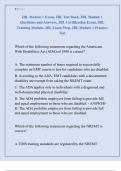 JBL Module 1&comma;2&comma;3&comma;4&comma;5 and 6 package deal Exam&comma; JBL Test Bank&comma; JBL Module  Questions and Answers&comma; JBL Certification Exam&comma; JBL Training Module&comma; JBL Exam Prep&comma; JBL Module  Practice Test