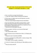 ETS MFT MBA EXAM QUESTIONS WITH 100&percnt; CORRECT ANSWERS GRADED A&plus; 2025&period;