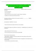 ANT 2301 EXAM QUESTIONS WITH COMPLETE SOLUTIONS&excl;&excl;&sol;GRADE A&plus; GUARANTEED SATISFACTION