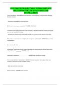 ANT 2301 EXAM QUESTIONS WITH COMPLETE SOLUTIONS&excl;&excl;&sol;GRADE A&plus; GUARANTEED SATISFACTION