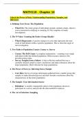 Complete MATH110 Study Bundle &ndash; Algebra&comma; Discrete Math&comma; Practice Exams & Quizzes &lpar;UBC & QMUL Aligned&rpar;