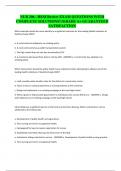 NUR 206 - HESI Review EXAM QUESTIONS WITH COMPLETE SOLUTIONS&excl;&excl;&sol;GRADE A&plus; GUARANTEED SATISFACTION