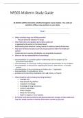 NR565 Midterm Study Guide