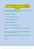 N440   Bundled Exam Questions WITH  CORRECT Answers