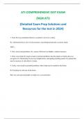 Ati Comprehensive Exit Exam Comprehensive Ati Exit Exam 2024QUESTIONS AND CORRECT DETAILED ANSWERS &lpar;VERIFIED ANSWERS&rpar; &vert;ALREADY GRADED A&plus;